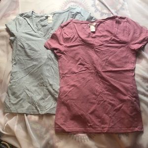 2 H&M Basic T-Shirt